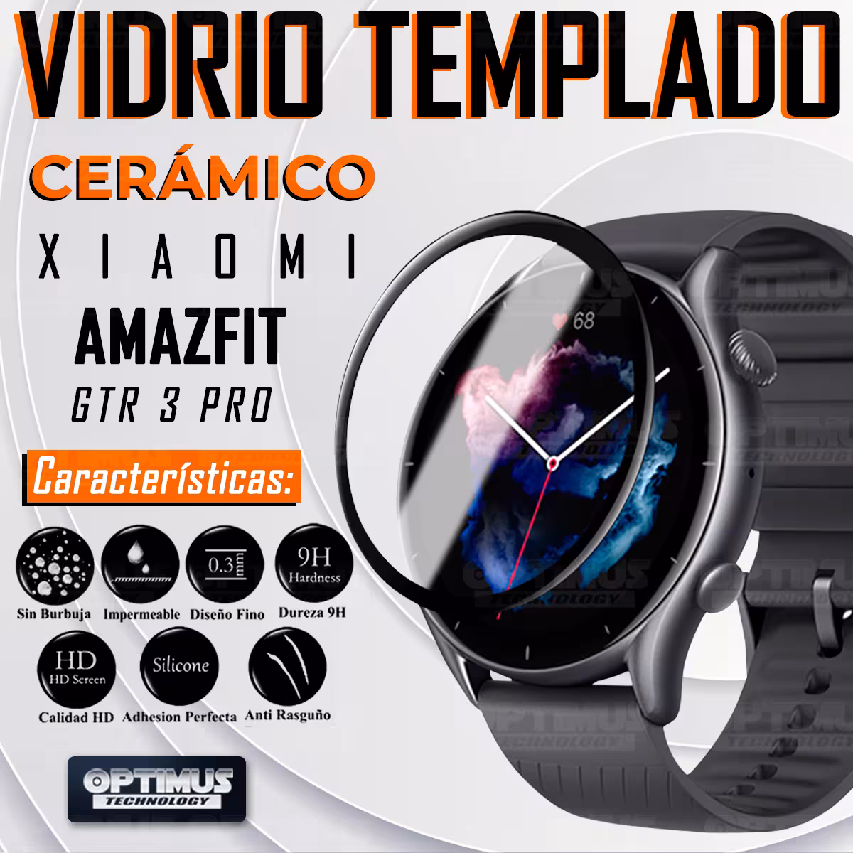 Vidrio Templado Cerámico Nano Glass Reloj Smartwatch Para Xiaomi Amazfit GTR 3 PRO