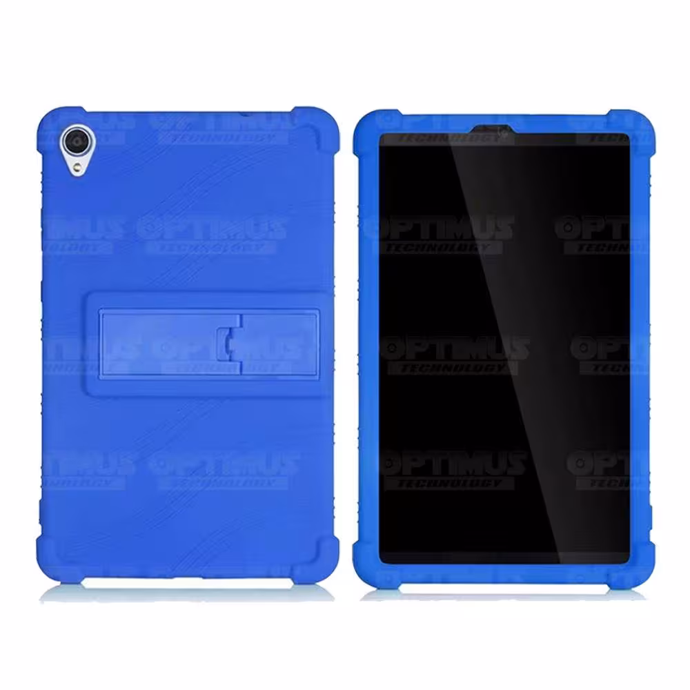 Kit Vidrio templado + Estuche Protector Goma + Teclado y Mouse Bluetooth para Tablet Lenovo Tab M8 8505x / x8505f OPTIMUS TECHNO