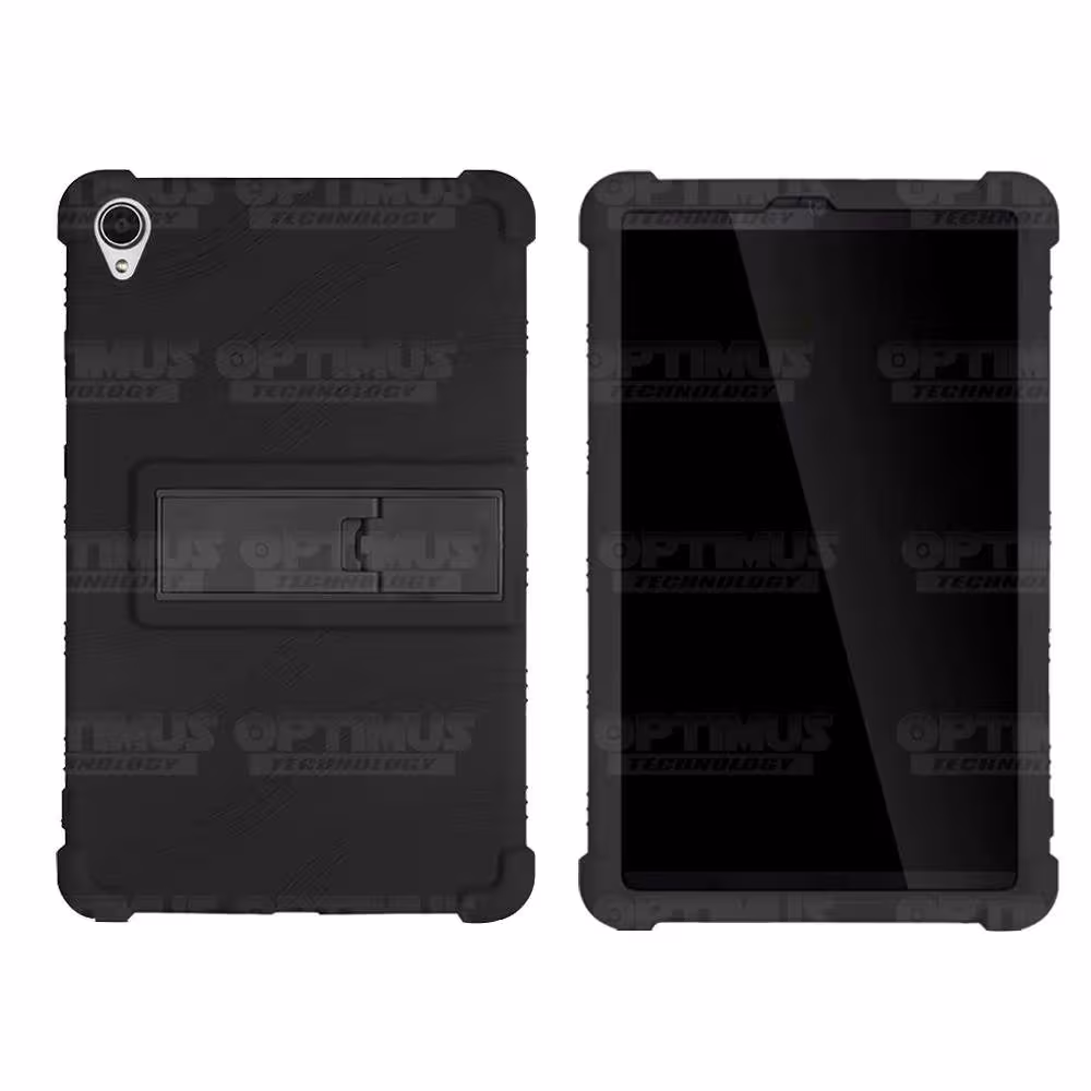 Kit Vidrio templado + Estuche Protector Goma + Teclado y Mouse Bluetooth para Tablet Lenovo Tab M8 8505x / x8505f OPTIMUS TECHNO