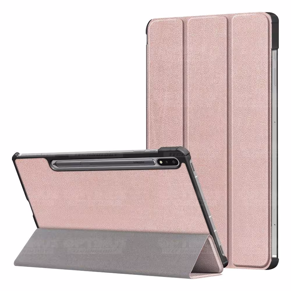 Kit Vidrio Cristal Templado Y Estuche Case Protector para Tablet Samsung Galaxy Tab S7 Plus SM-T970 12.4 Pulgadas 128GB OPTIMUS