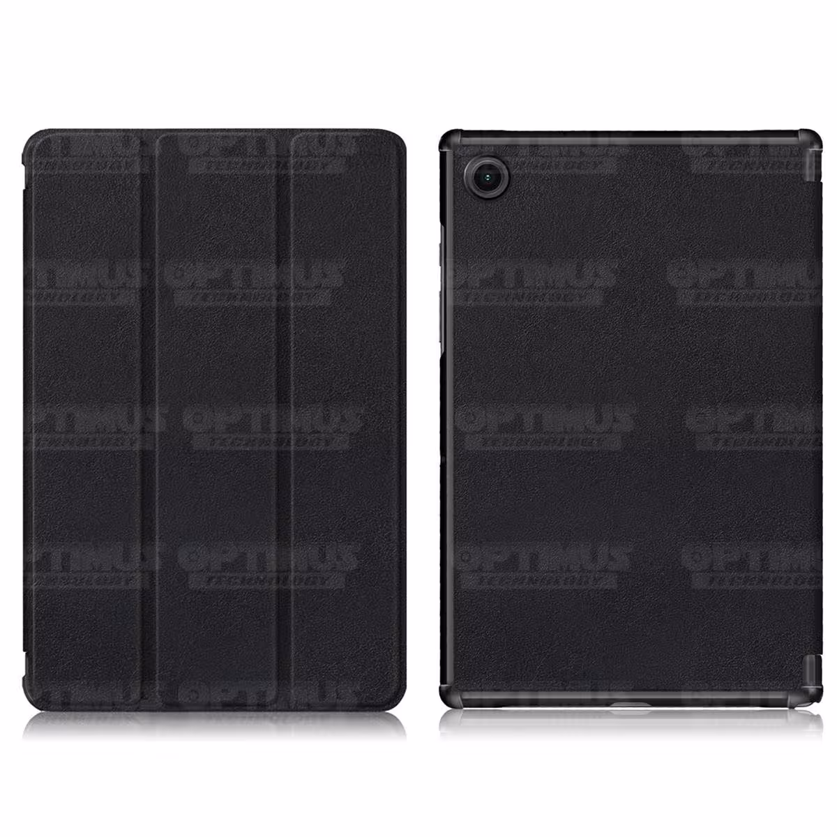 Kit Case Forro Protector + Teclado y Mouse Ratón Bluetooth para Tablet Samsung Galaxy Tab A8 10.5 2021 SM-x200, SM-x205 OPTIMUS