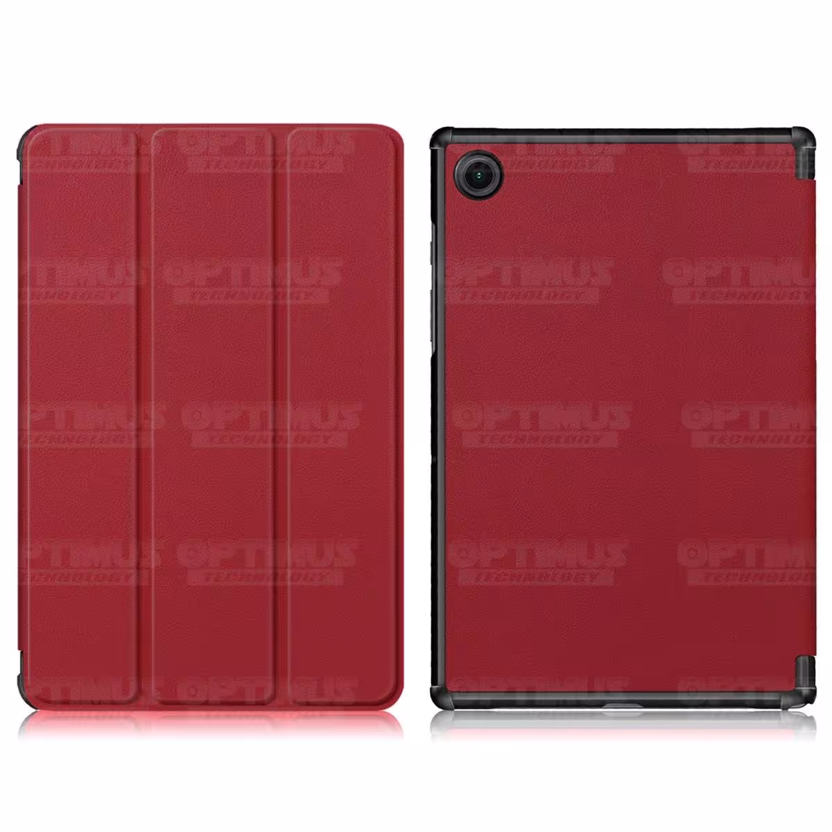 Kit Case Forro Protector + Teclado y Mouse Ratón Bluetooth para Tablet Samsung Galaxy Tab A8 10.5 2021 SM-x200, SM-x205 OPTIMUS