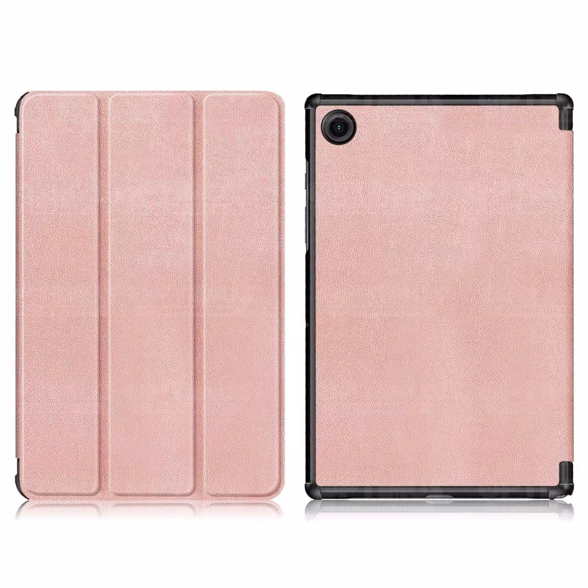 Kit Case Forro Protector + Teclado y Mouse Ratón Bluetooth para Tablet Samsung Galaxy Tab A8 10.5 2021 SM-x200, SM-x205 OPTIMUS