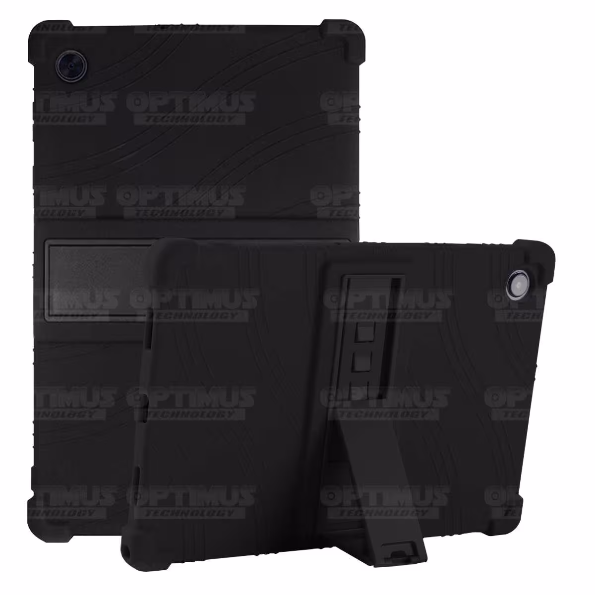 Kit Vidrio templado y Estuche Protector de goma antigolpes con soporte Tablet Samsung Galaxy Tab A8 10.5 2021 SM-x200, SM-x205 O