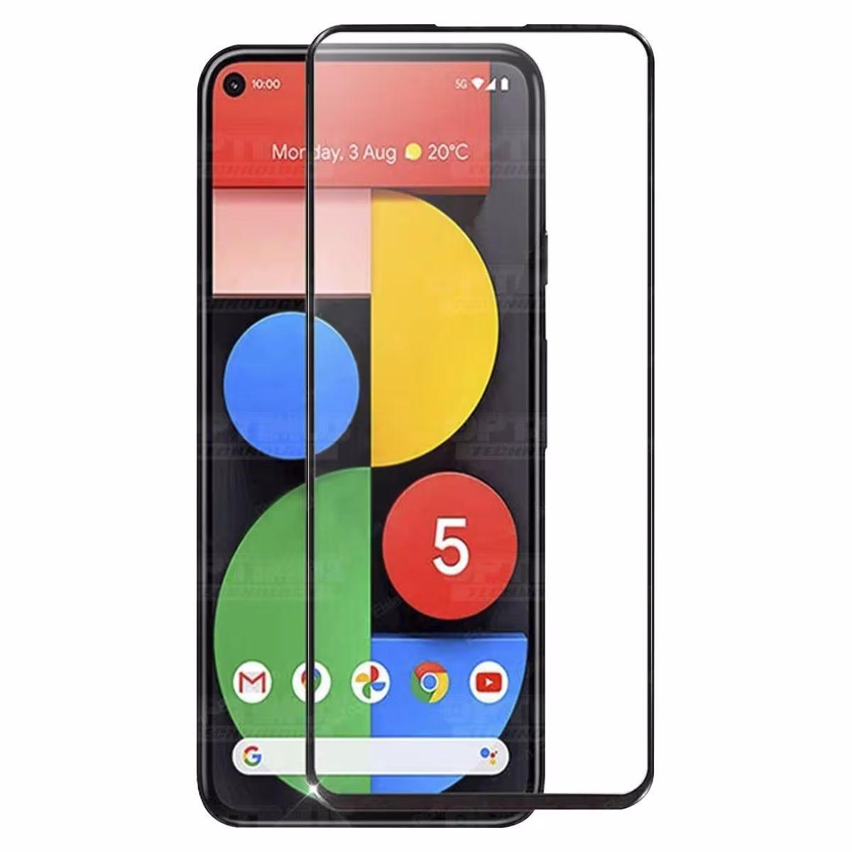 Vidrio Cristal Templado Protector Google Pixel 5 | OPTIMUS TECHNOLOGY™ | VTP-GG-PX-5 |