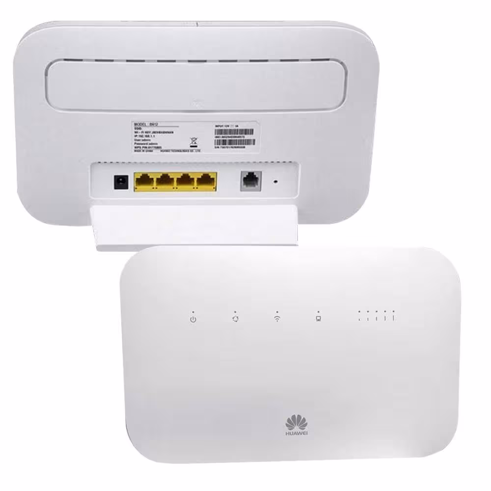 KIT Rural Empresarial Antena Amplificadora De Señal Cuatriband 10dbi TMC PLUS + Enrutador Huawei B612 + 15 Metros de Cable RG-6