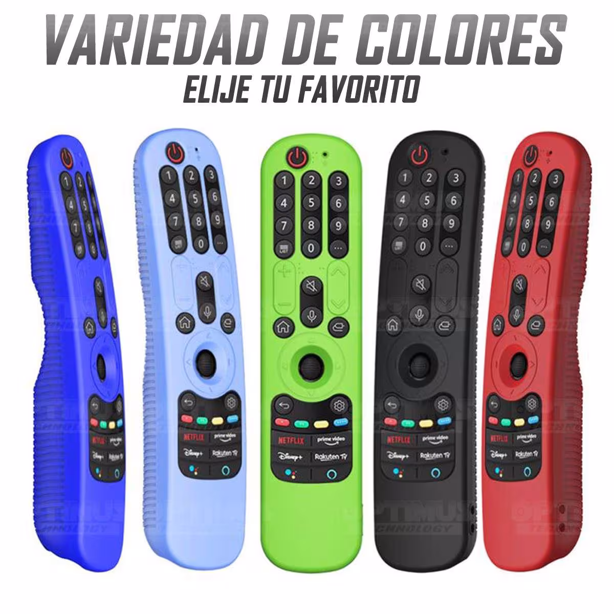 Funda Forro Estuche protector Control Remoto de Smart TV LG MAGIC 2021 AN-MR21GC | OPTIMUS TECHNOLOGY™ | EST-CTRL-LG-MGC |