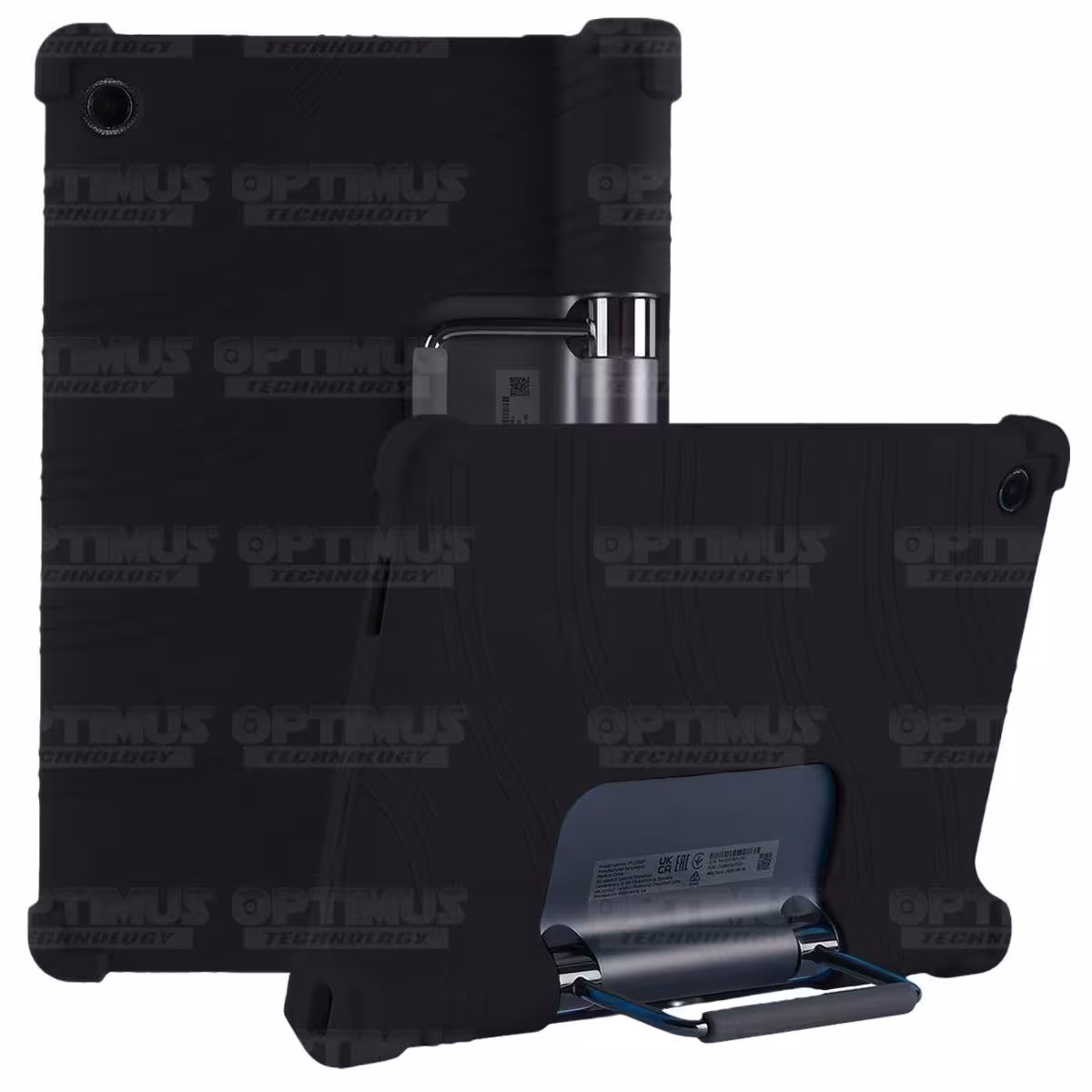 Estuche Case protector de goma Tablet Lenovo Yoga Tab 11 2021 YT-J706F Anti golpes con soporte OPTIMUS TECHNOLOGY™ - 4