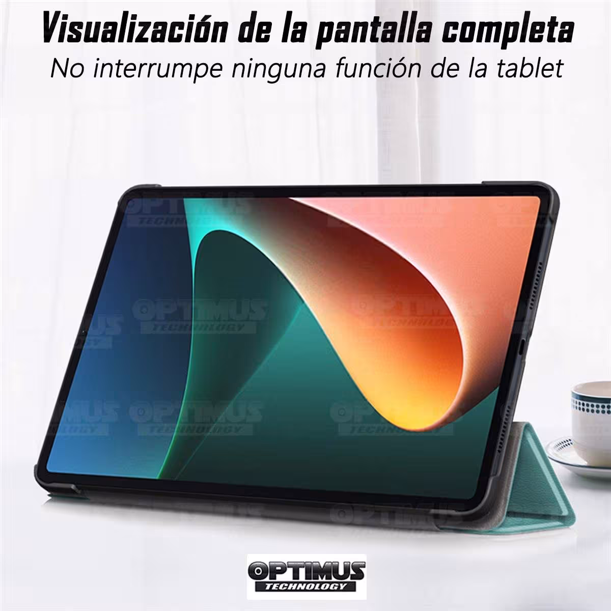 Kit Vidrio Cristal Templado Y Estuche Case Protector para Tablet Xiaomi Mi Pad 5 | OPTIMUS TECHNOLOGY™ | KT-VTP-ESTA-XMI-MP-5 |
