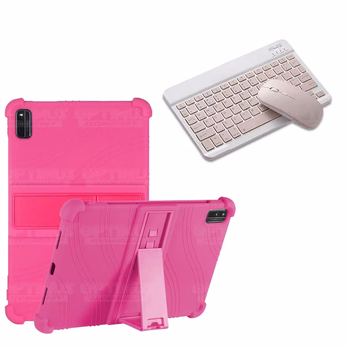 Kit Case Forro Protector Antigolpes + Teclado y Mouse Bluetooth Tablet Xiaomi Mi Pad 5 OPTIMUS TECHNOLOGY™ - 21