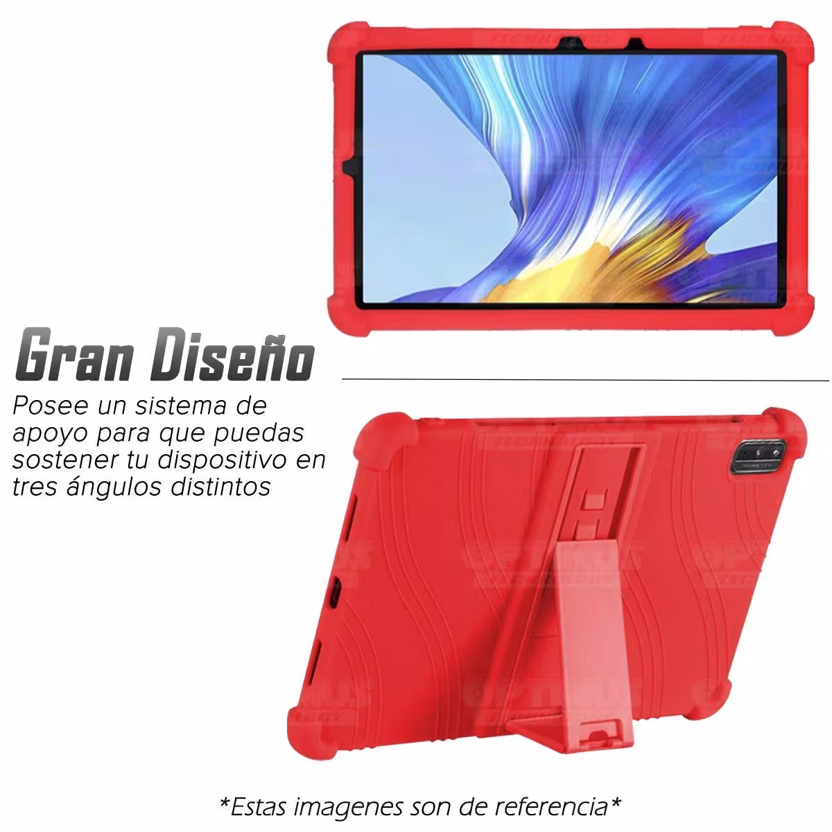 Kit Estuche Protector Antigolpes + Teclado Mouse Touchpad Bluetooth Xiaomi Mi Pad 5 OPTIMUS TECHNOLOGY™ - 39