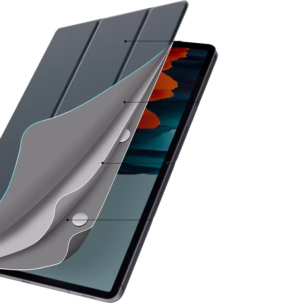 Estuche Case Forro Protector Con Tapa Para Tablet Samsung Galaxy Tab S8 Ultra 14.6 Pulgadas | OPTIMUS TECHNOLOGY™ | SGTS8U-351 |