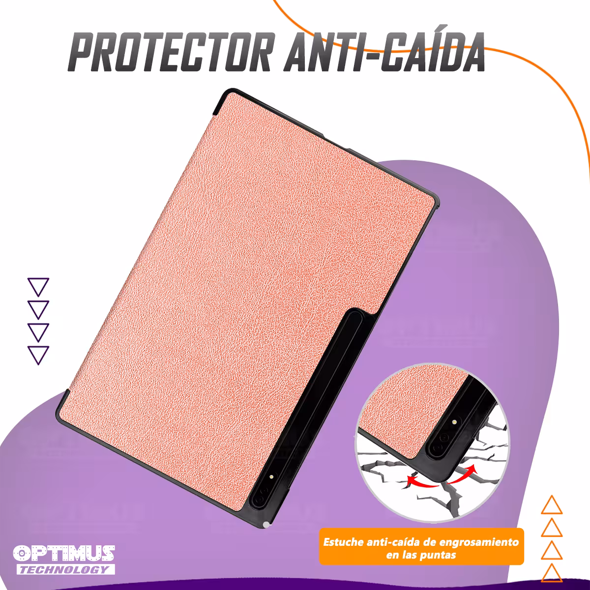Estuche Case Forro Protector Con Tapa Para Tablet Samsung Galaxy Tab S8 Ultra 14.6 Pulgadas | OPTIMUS TECHNOLOGY™ | SGTS8U-351 |