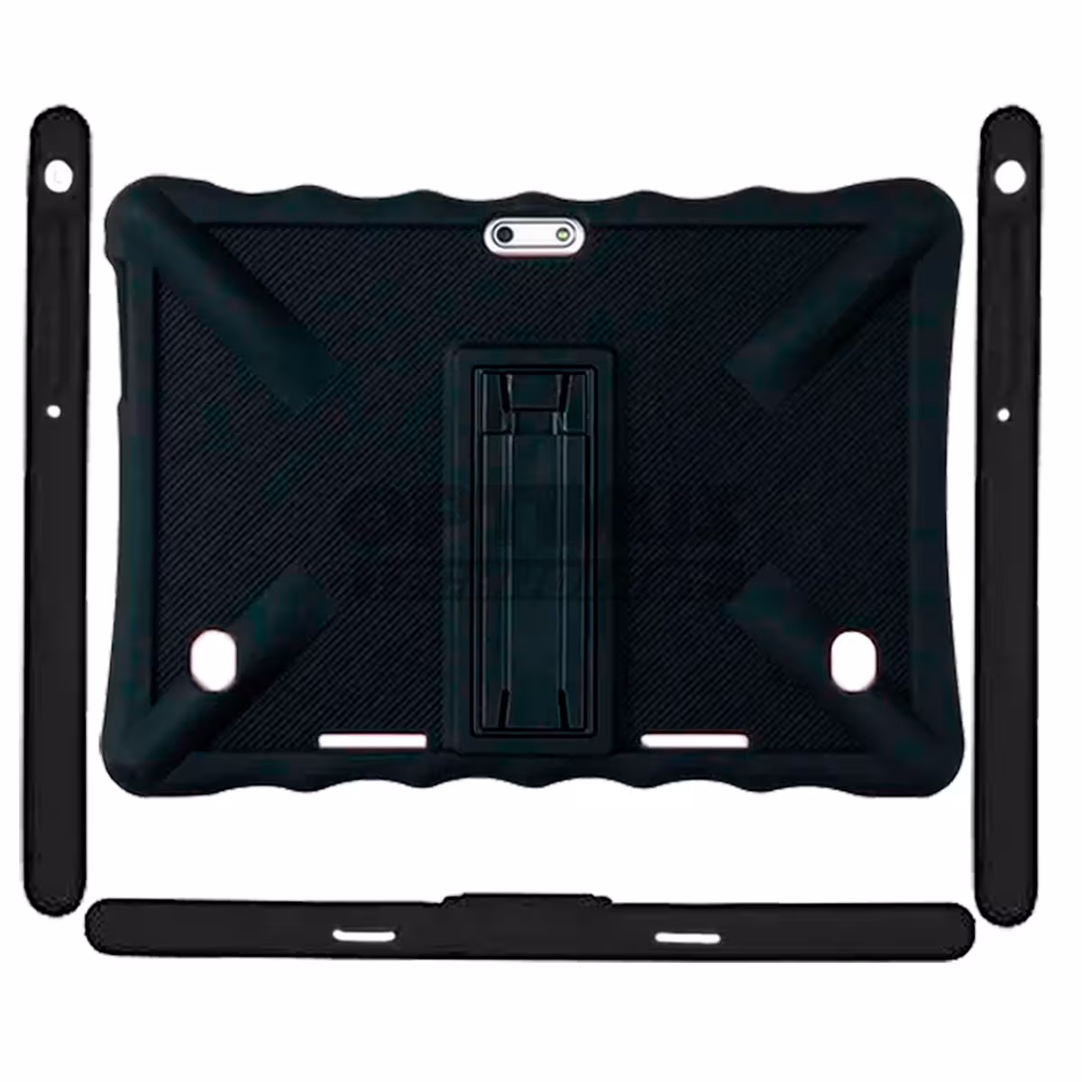 Estuche Case Protector De Goma Tablet Universal 10 Pulgadas Anti Golpes Con Soporte | OPTIMUS TECHNOLOGY™ | GU10P |