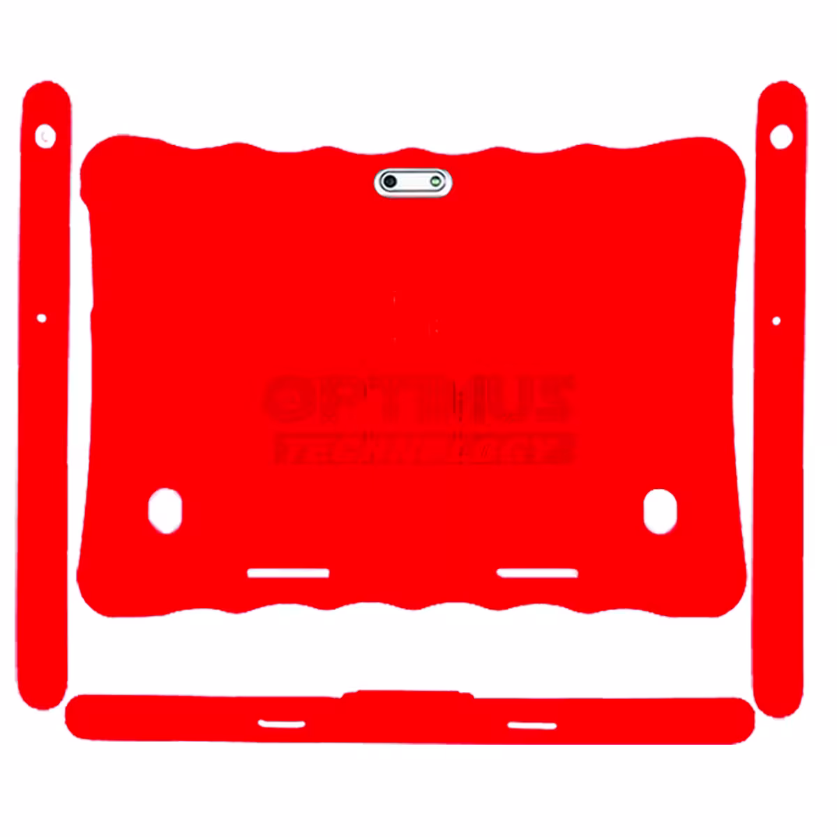 Estuche Case Protector De Goma Tablet Universal 10 Pulgadas Anti Golpes Con Soporte | OPTIMUS TECHNOLOGY™ | GU10P |