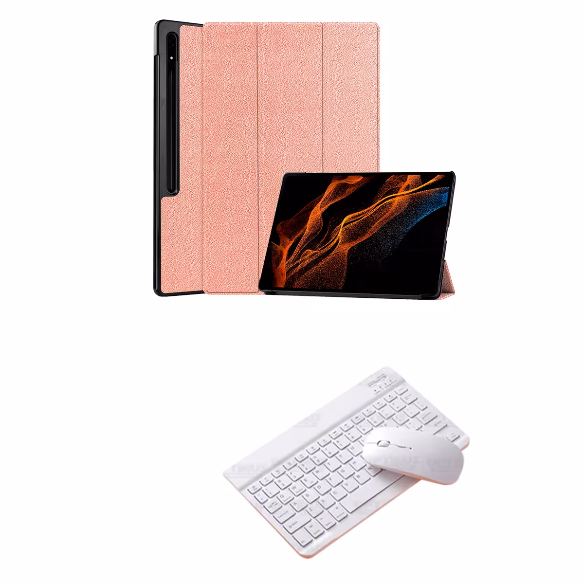 Estuche tapa + Teclado portátil para Samsung Tablet S8 11 Pulgadas | OPTIMUS TECHNOLOGY™ | SGS811-500 |
