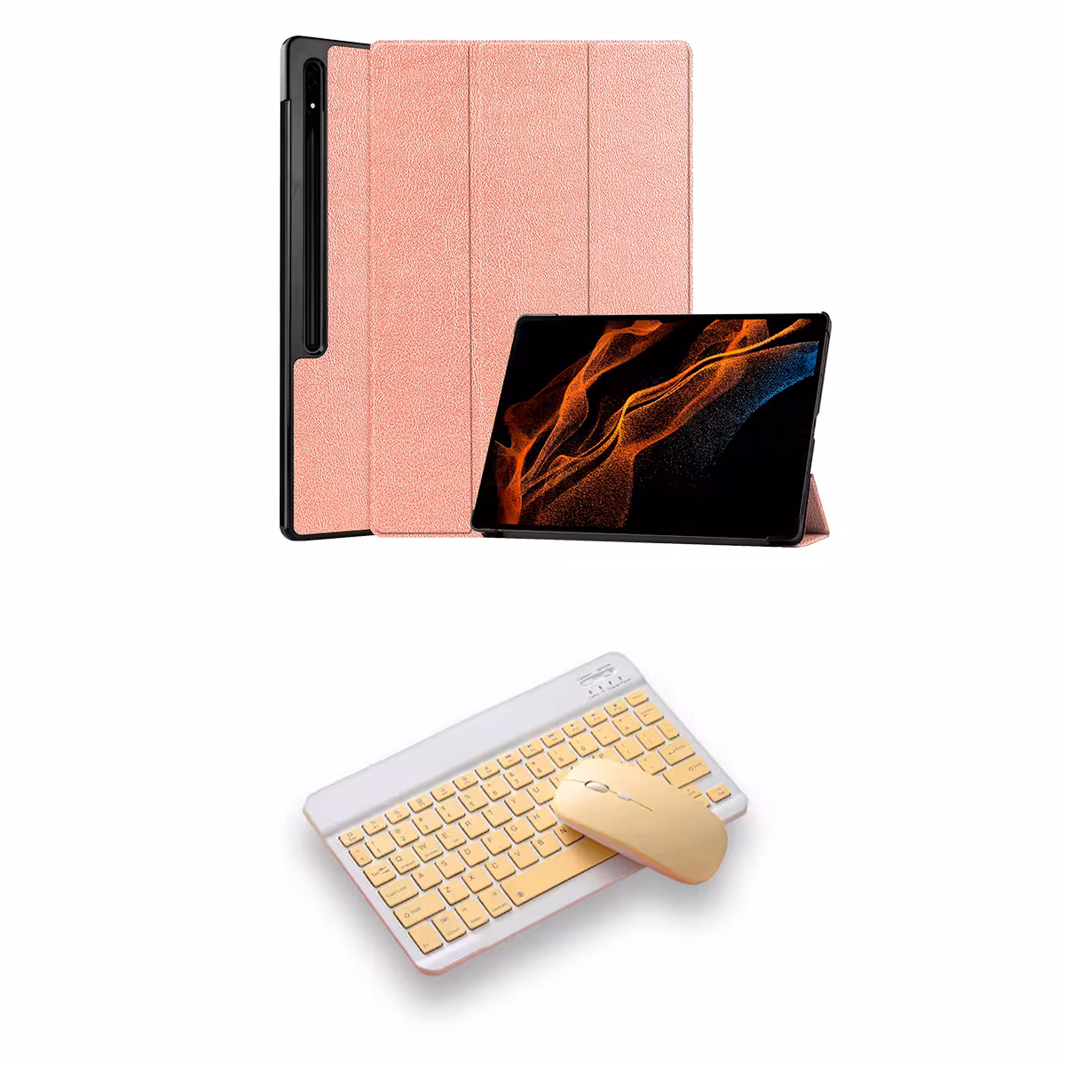 Estuche tapa + Teclado portátil para Samsung Tablet S8 11 Pulgadas | OPTIMUS TECHNOLOGY™ | SGS811-500 |