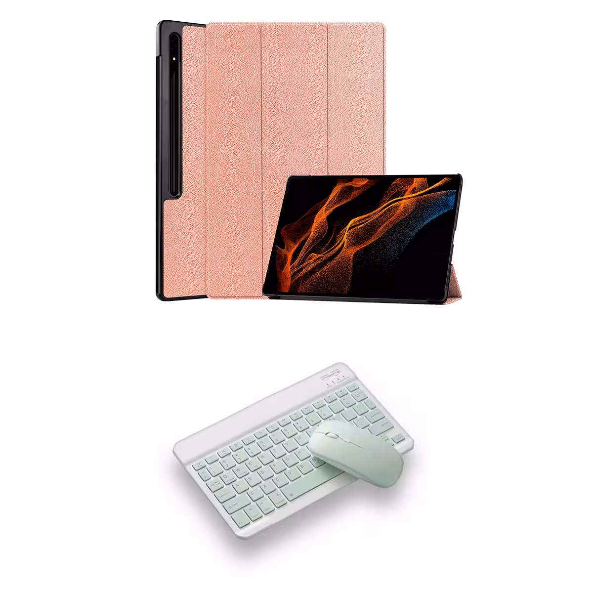 Estuche tapa + Teclado portátil para Samsung Tablet S8 11 Pulgadas | OPTIMUS TECHNOLOGY™ | SGS811-500 |