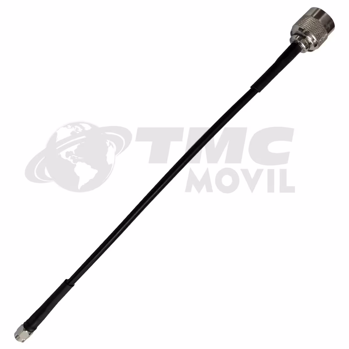 TMC MÓVIL Conector PIGTAIL SMA Macho Pin Hembra a N Macho ( SMA Male RP a N Male ) cable LMR200 25cm Ultra Baja Perdida