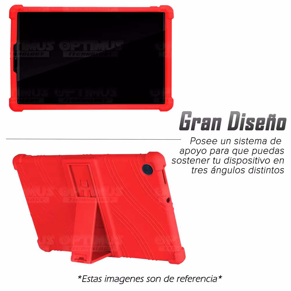 Estuche Case protector de goma Tablet Lenovo P11 Tb-J606F Anti golpes con soporte de 11 Pulgadas