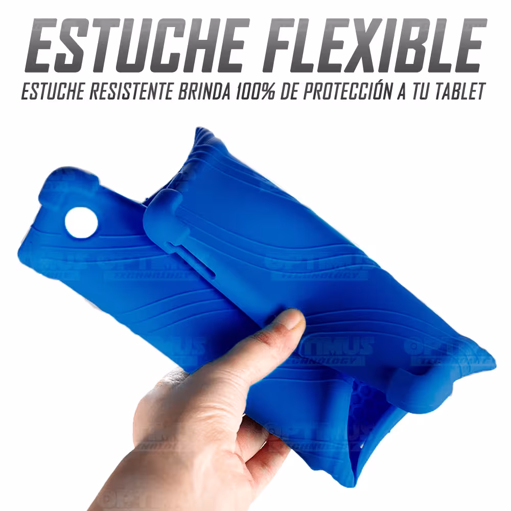Estuche Case protector de goma Tablet Lenovo P11 Tb-J606F Anti golpes con soporte de 11 Pulgadas