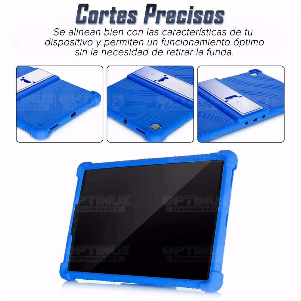 Estuche Case protector de goma Tablet Lenovo P11 Tb-J606F Anti golpes con soporte de 11 Pulgadas