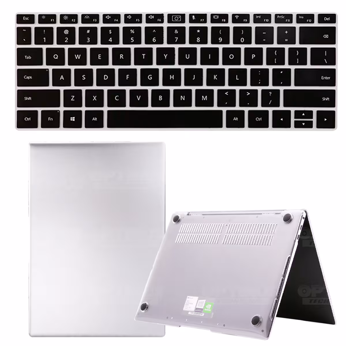 Kit Carcasa Protector Y Funda Suave Protectora de Teclado Para Huawei Matebook X-13