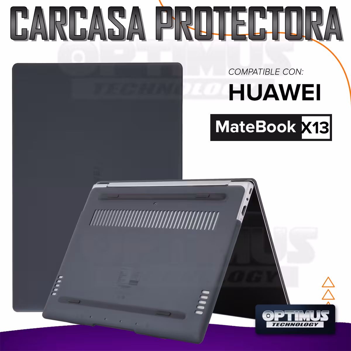 Kit Carcasa Protector Y Funda Suave Protectora de Teclado Para Huawei Matebook X-13
