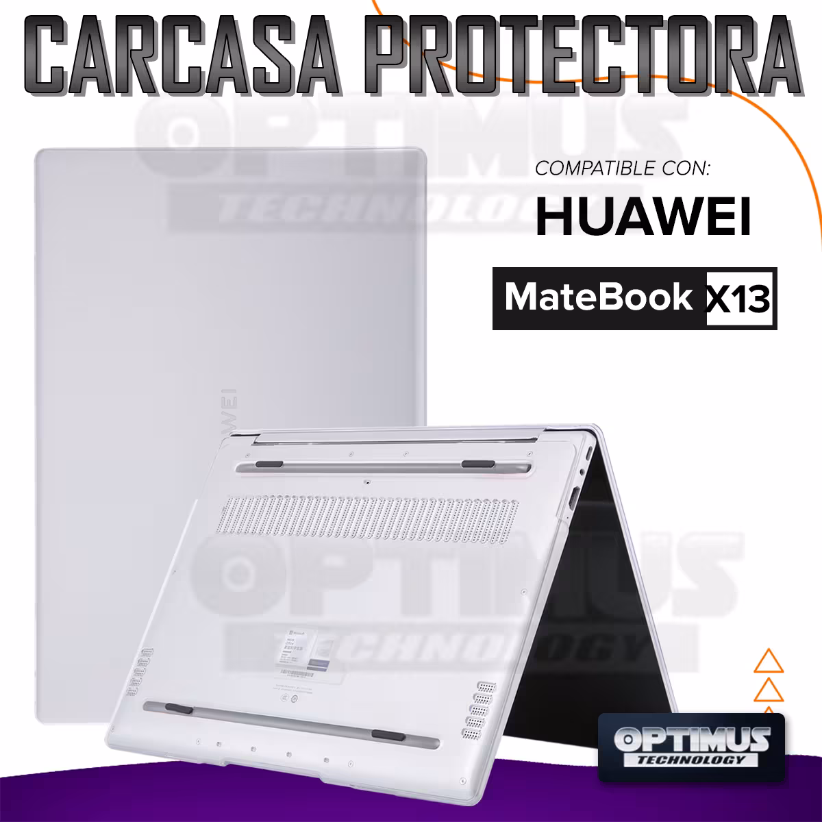 Kit Carcasa Protector Y Funda Suave Protectora de Teclado Para Huawei Matebook X-13