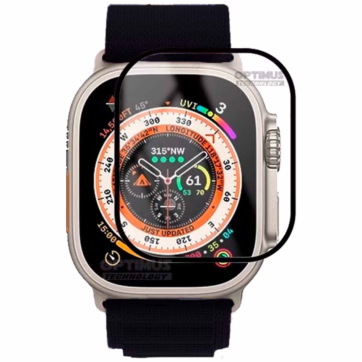 Vidrio Pantalla Protector Cerámico Para Reloj Apple Watch Serie 8 Ultra