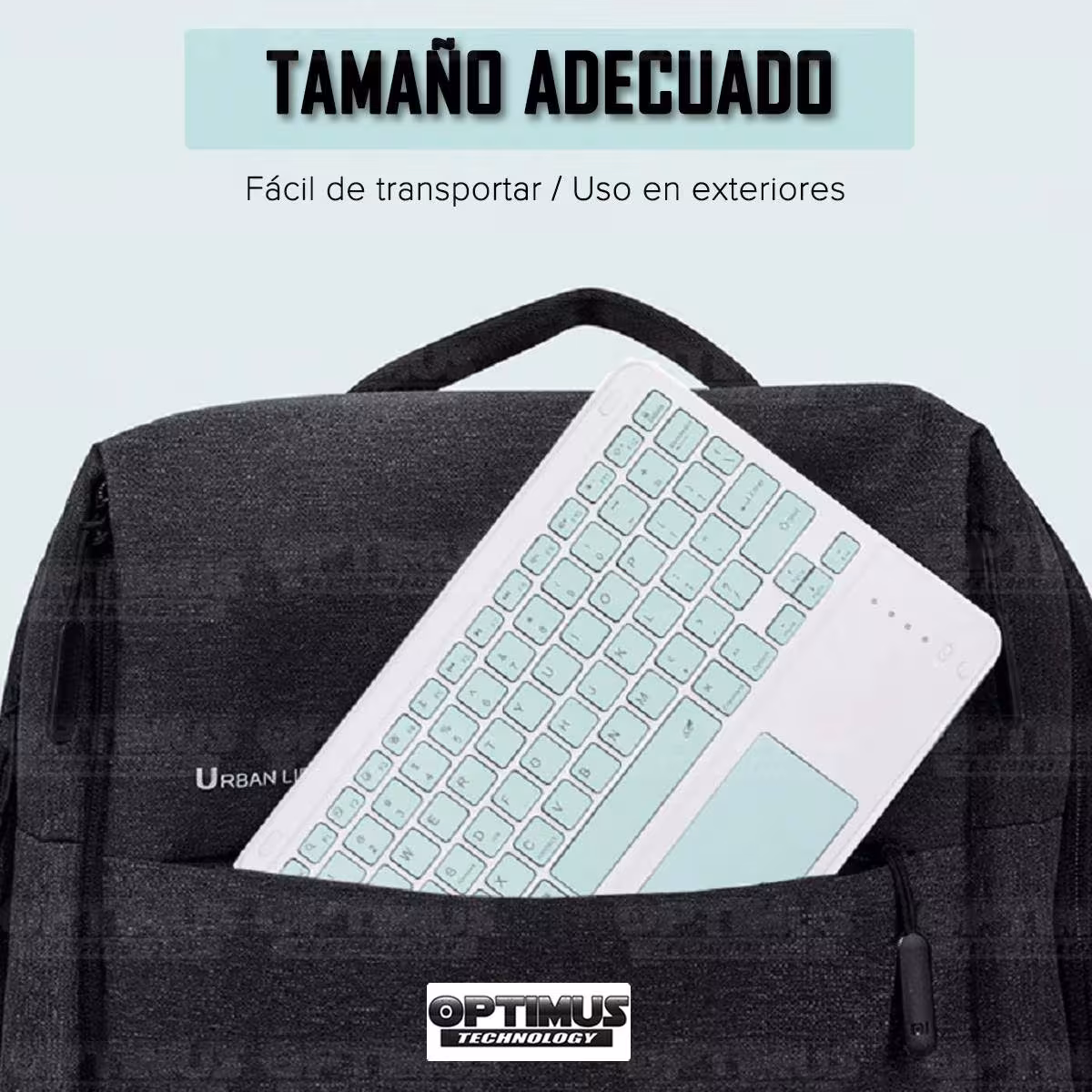 Kit Vidrio templado + Case Protector + Teclado con Mouse Touchpad Bluetooth Tablet Lenovo M10 Plus 3era Gen 10.6 2022 TB-125FU