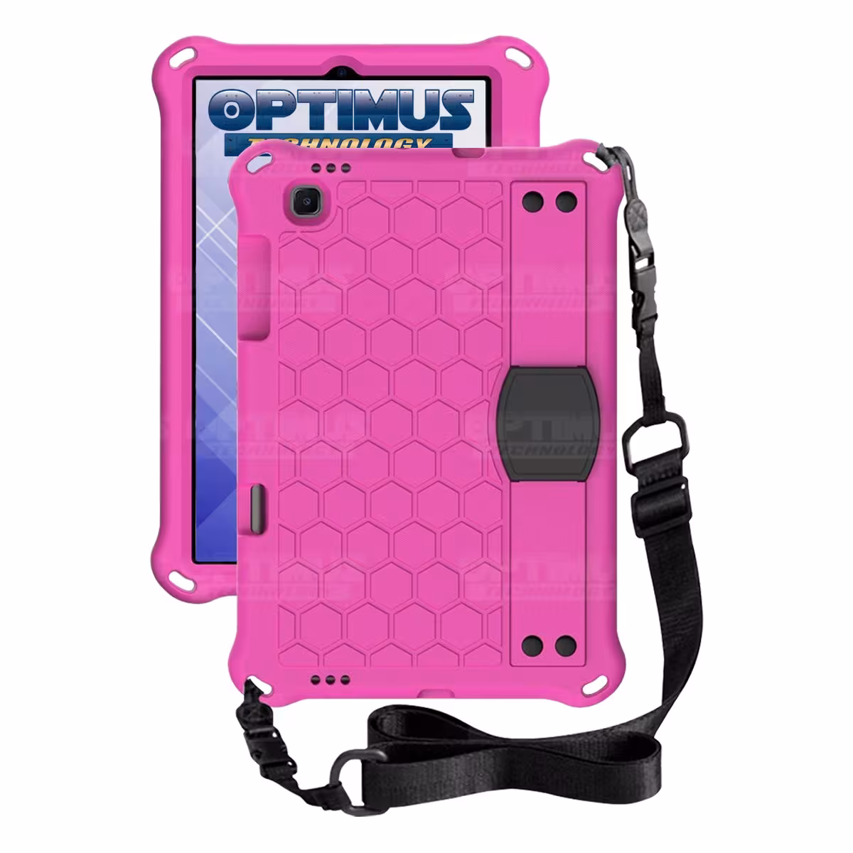 Estuche Protector con Correa Desmontable para Tablet Lenovo M10 Plus Tb-x606f Anti golpes con soporte