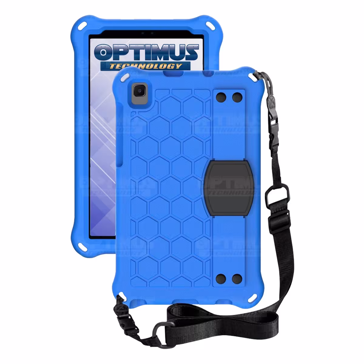 Estuche Protector con Correa Desmontable Tablet Samsung Galaxy Tab A7 Lite 8.7 2021 T220 - T225 Anti golpes con soporte