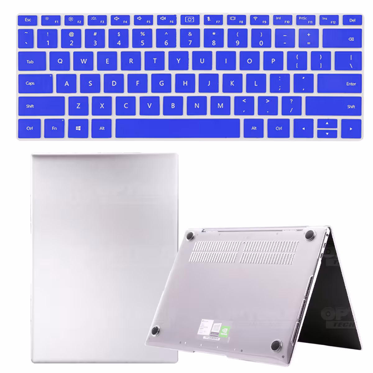 Kit Carcasa Protector Y Funda Suave Protectora de Teclado Para Huawei Matebook X Pro