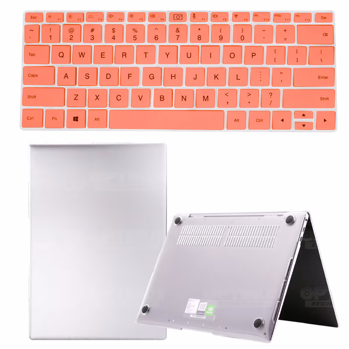 Kit Carcasa Protector Y Funda Suave Protectora de Teclado Para Huawei Matebook X Pro