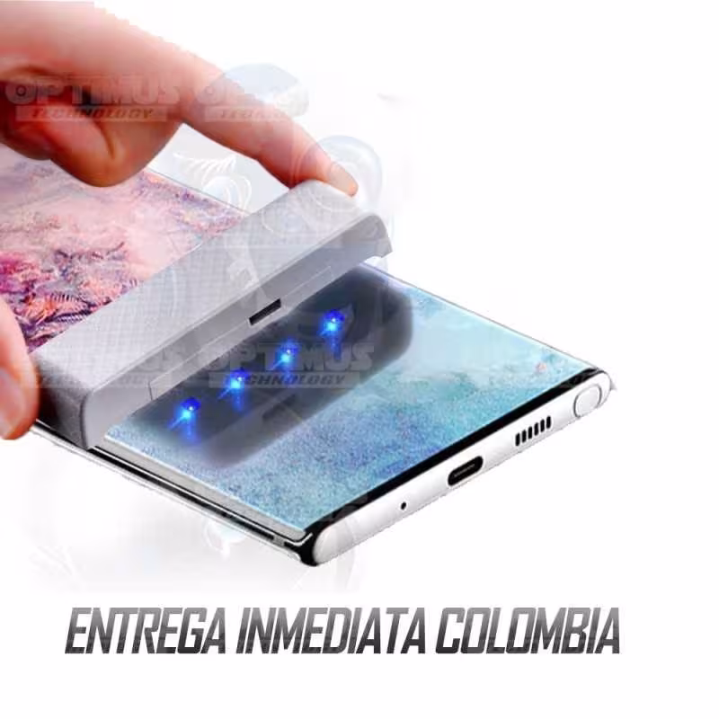 Vidrio UV Protector Templado Compatible Con Huella Samsung para Samsung Galaxy S8