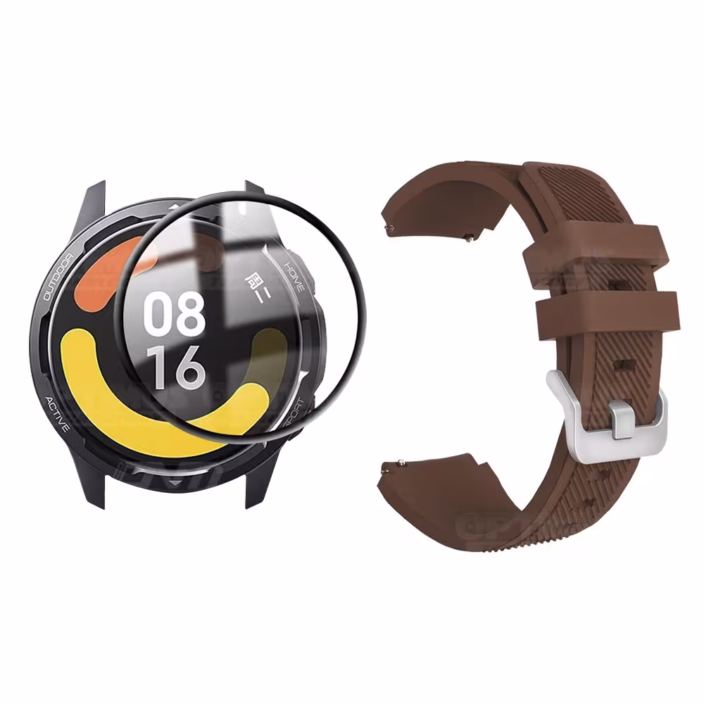 Vidrio Templado Nanoglass Y Pulso Correa Smartwatch Reloj Inteligente Xiaomi Watch S1 Active GL