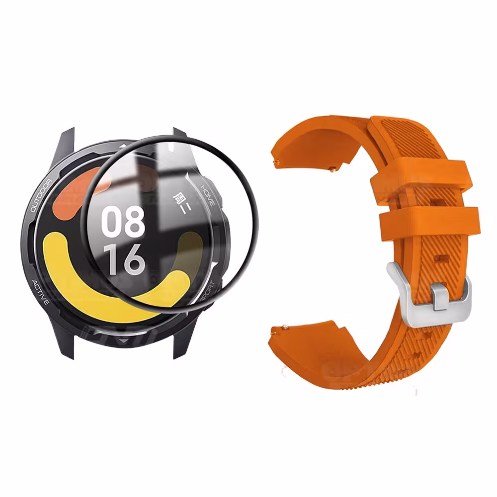 Vidrio Templado Nanoglass Y Pulso Correa Smartwatch Reloj Inteligente Xiaomi Watch S1 Active GL