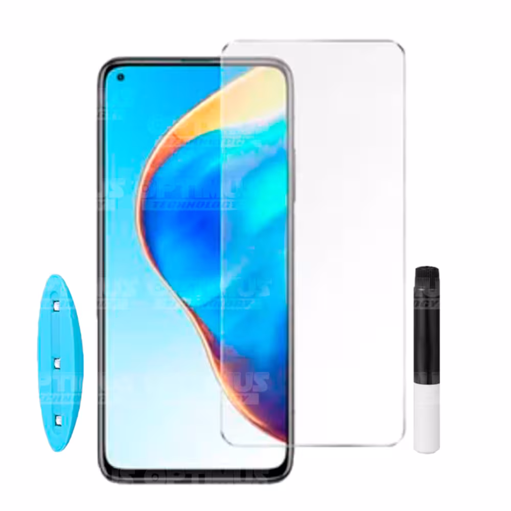 Vidrio UV Protector Templado Compatible Con Huella para Xiaomi Mi 10