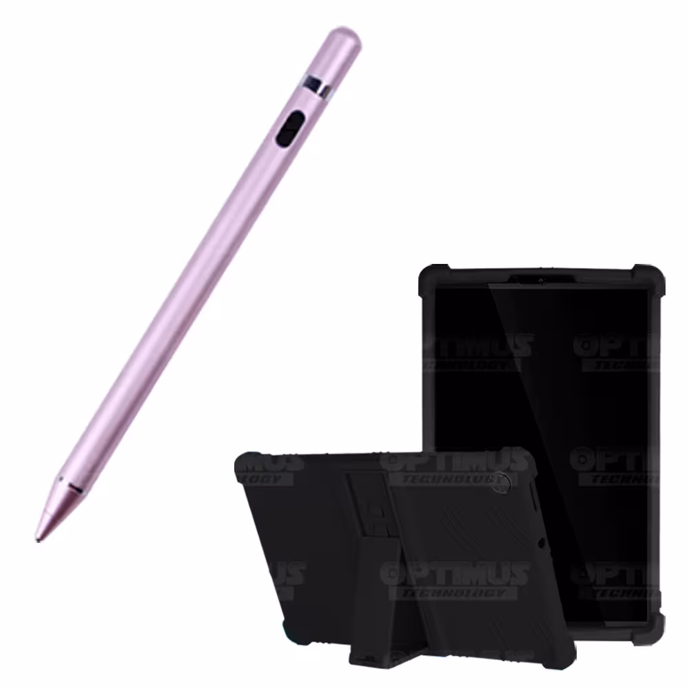 Combo Estuche Protector de goma antigolpes Y Lápiz Óptico Digital Stylus Pen para Tablet Lenovo Tab M10 HD TB-X306