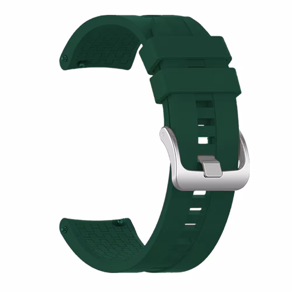 Combo Correa Pulso Manilla de Goma 22mm para Xiaomi AmazFit GTR 3 PRO y Vidrio Templado Nano Glass