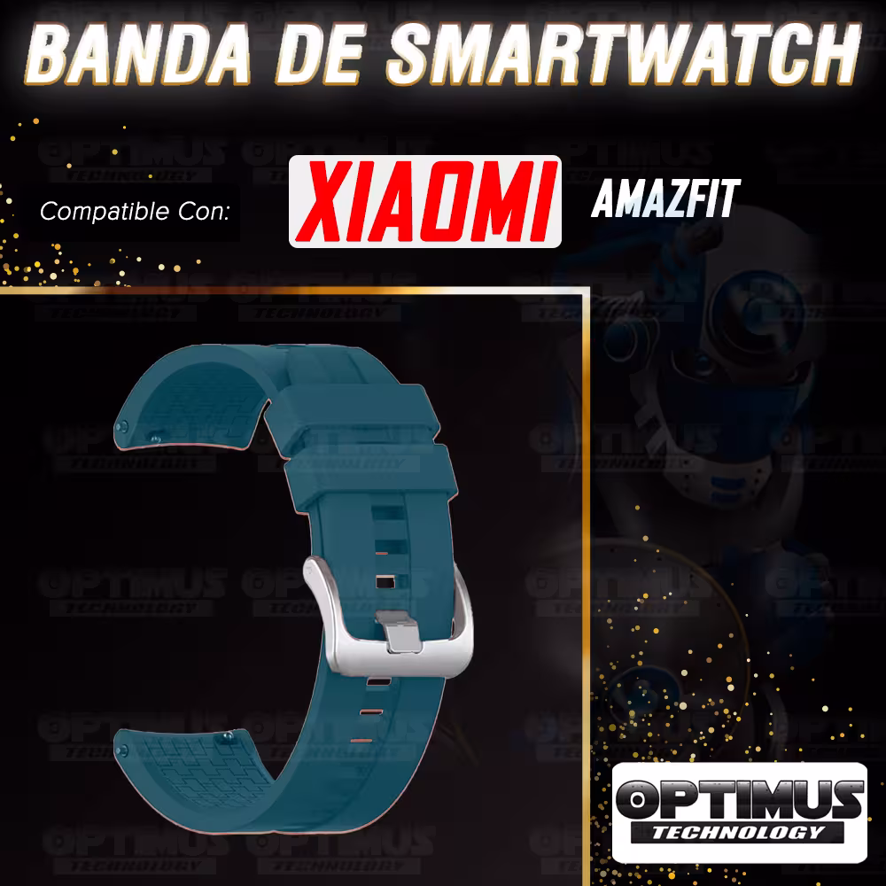 Correa Pulso de Goma 22mm para reloj Smartwatch XIAOMI AmazFit GTR 3 Pro