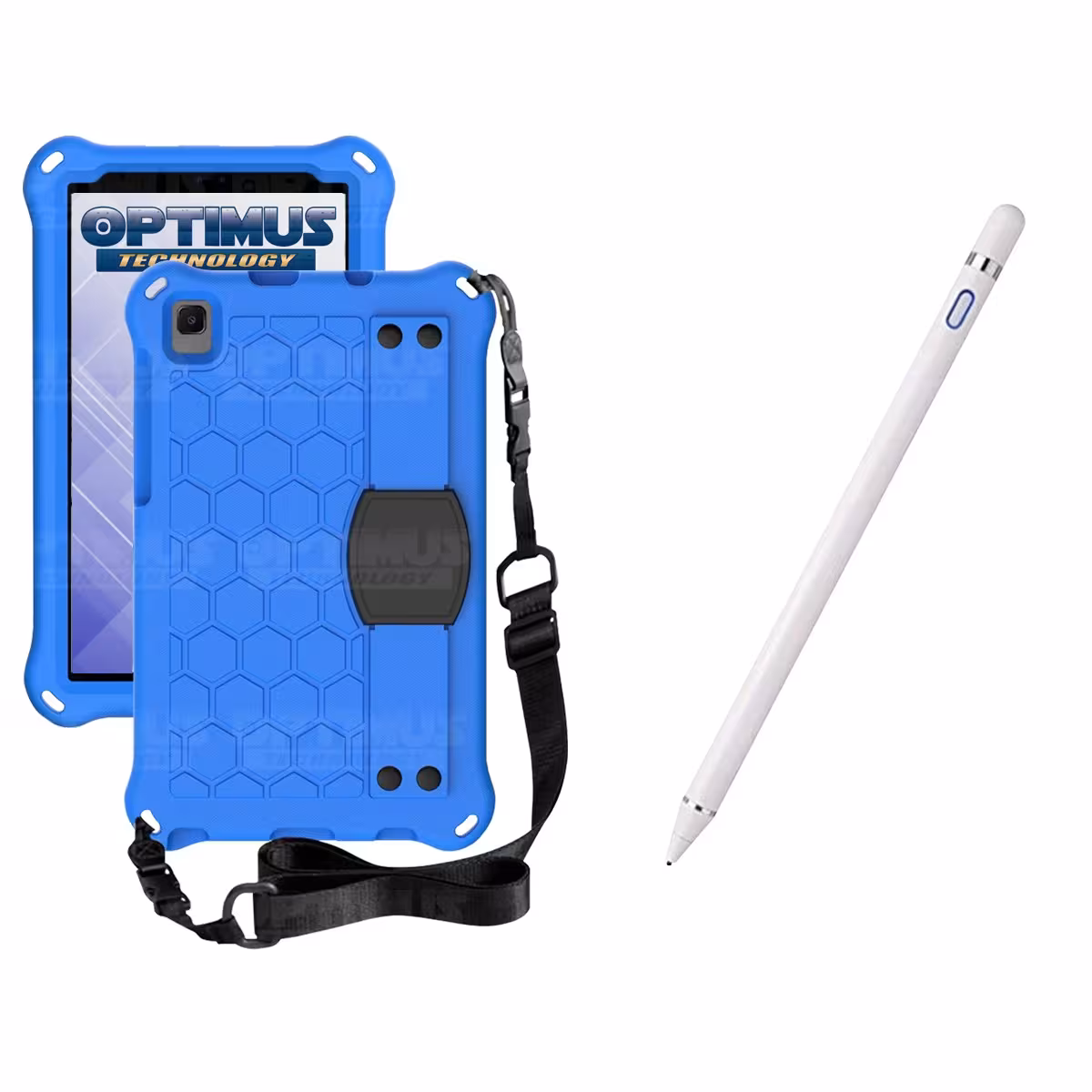 Kit Estuche Protector con Correa Y Lápiz Óptico Digital Stylus Pen para Tablet Samsung Galaxy Tab A7 Lite 8.7 2021 T220 - T225