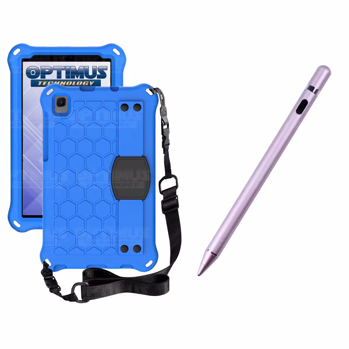 Kit Estuche Protector con Correa Y Lápiz Óptico Digital Stylus Pen para Tablet Samsung Galaxy Tab A7 Lite 8.7 2021 T220 - T225