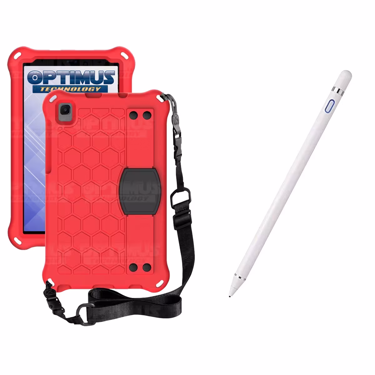 Kit Estuche Protector con Correa Y Lápiz Óptico Digital Stylus Pen para Tablet Samsung Galaxy Tab A7 Lite 8.7 2021 T220 - T225