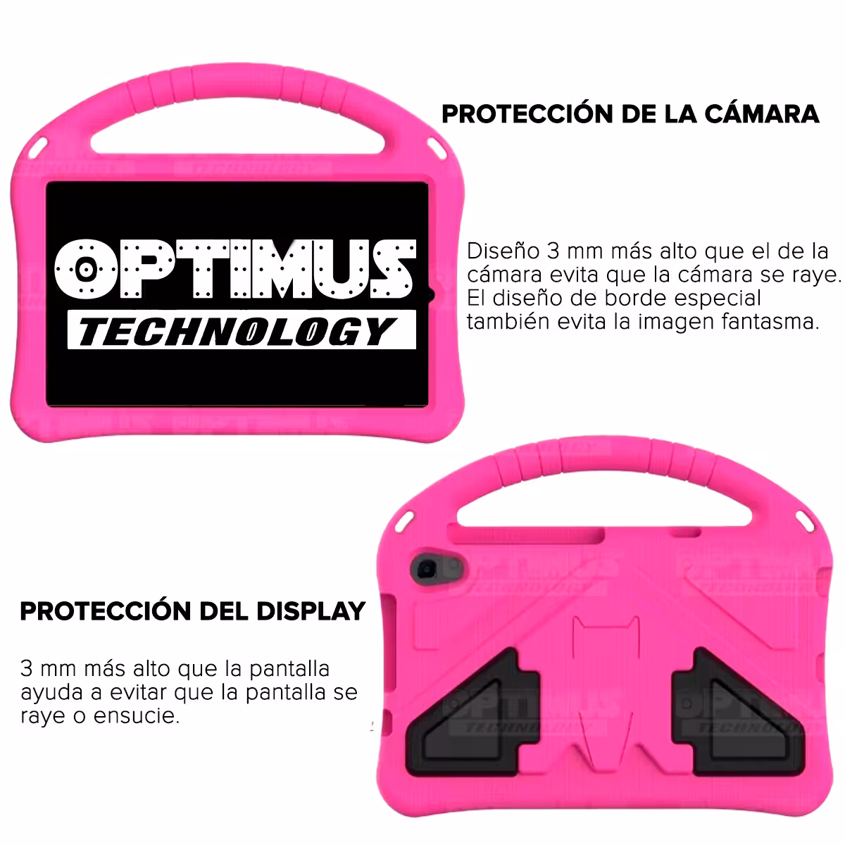 Kit Vidrio Templado + Estuche Protector Anti-Shock con Cordón Ajustable + Lápiz Digital Para Tablet Lenovo Tab M8 X8505f