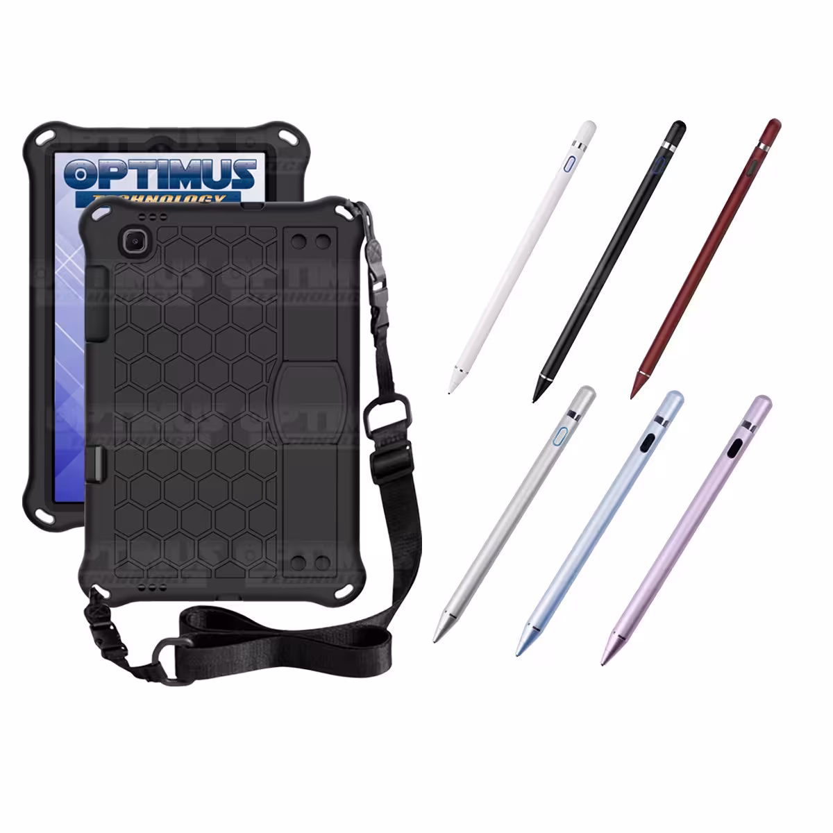 Kit Estuche Protector con Correa Y Lápiz Óptico Digital Stylus Pen para Tablet Lenovo M10 HD TB-X306