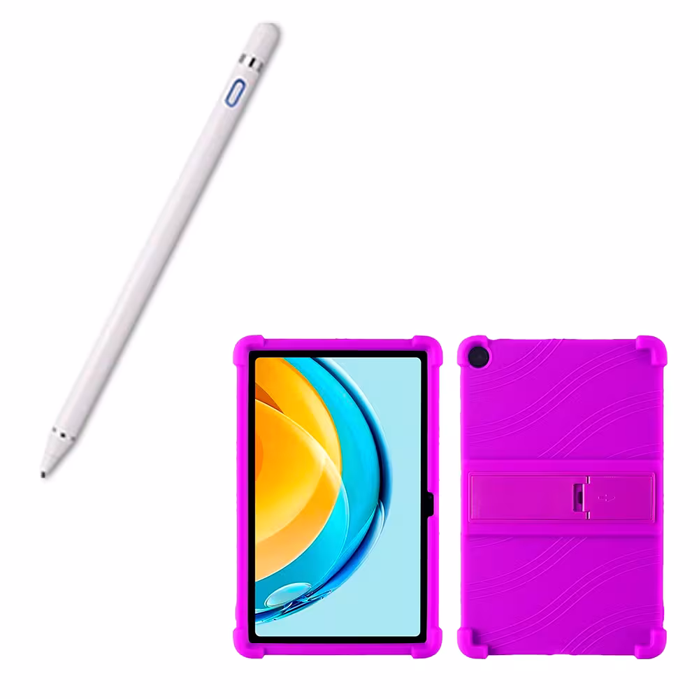 Combo Estuche Protector Goma + Lápiz Digital Para Tablet M10 Plus 3era Gen 10.6 2022 TB-125FU