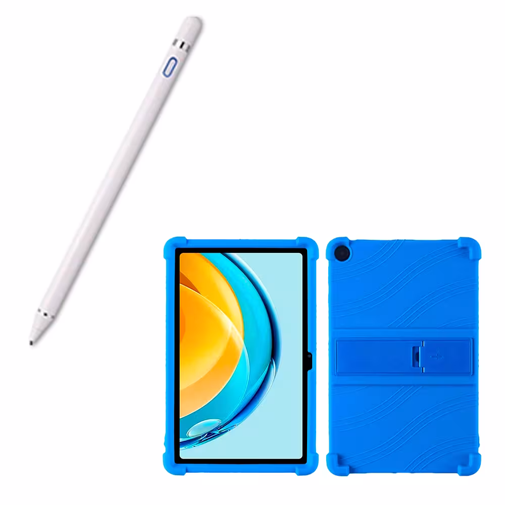 Combo Estuche Protector Goma + Lápiz Digital Para Tablet M10 Plus 3era Gen 10.6 2022 TB-125FU