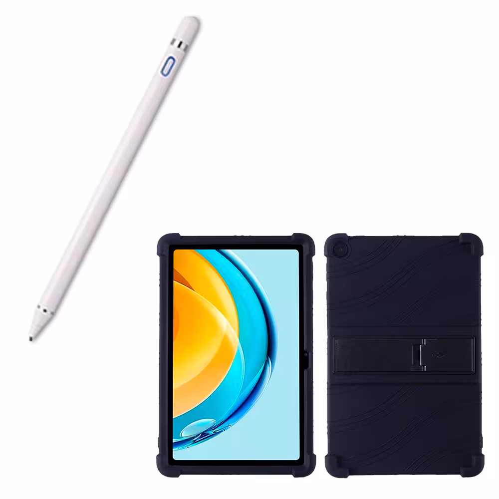 Combo Estuche Protector Goma + Lápiz Digital Para Tablet M10 Plus 3era Gen 10.6 2022 TB-125FU